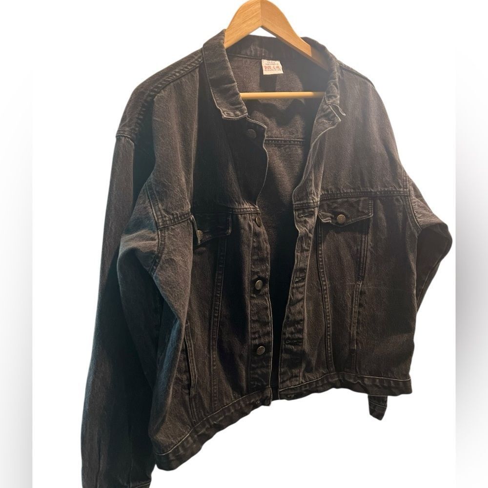 Rue21 Black Denim Jean Jacket Size L/XL